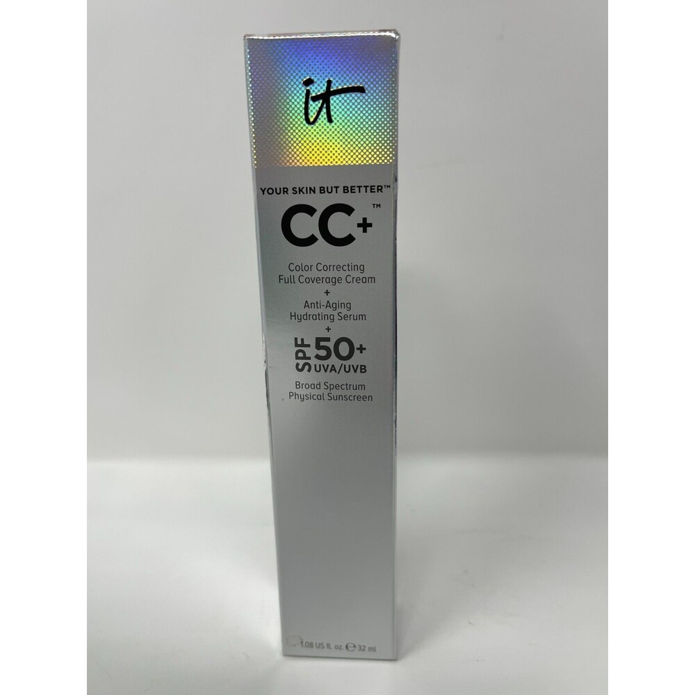 IT Cosmetics CC+ SPF50 Color Correcting Foundation Your Skin Better LIGHT 1.08oz